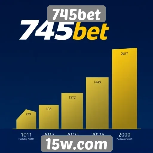 Histórico de crescimento do site 745bet